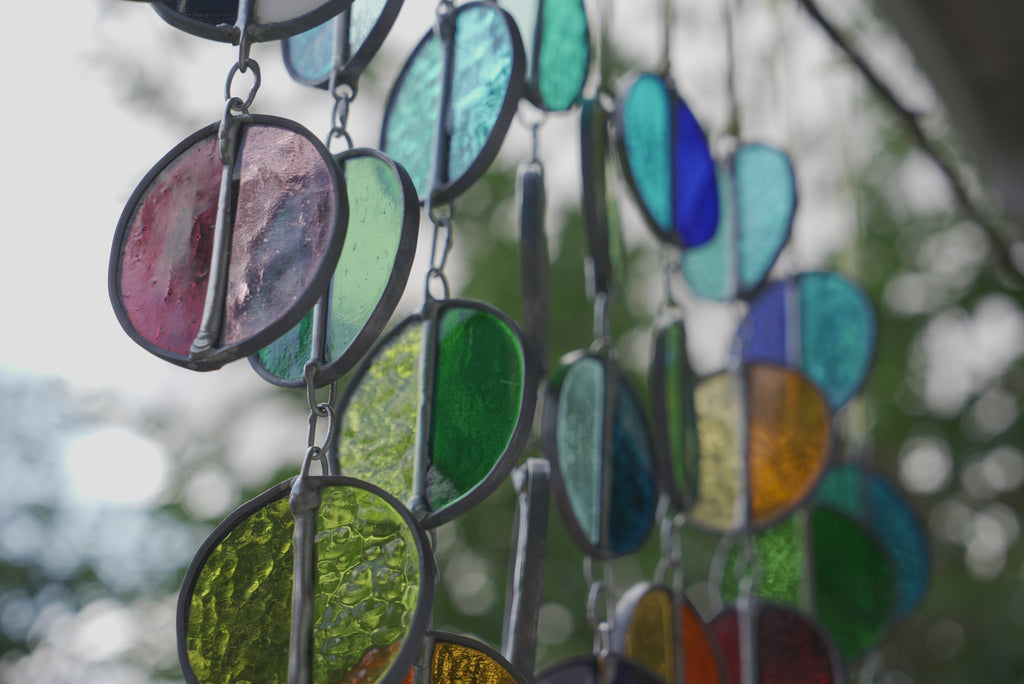 Halfcircle Suncatcher Blue/Green/Yellow/Orange/B&W
