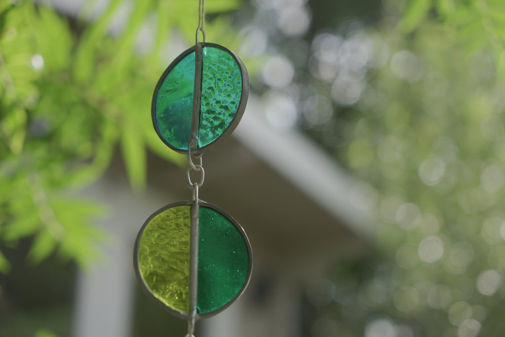 Halfcircle Suncatcher Blue/Green/Yellow/Orange