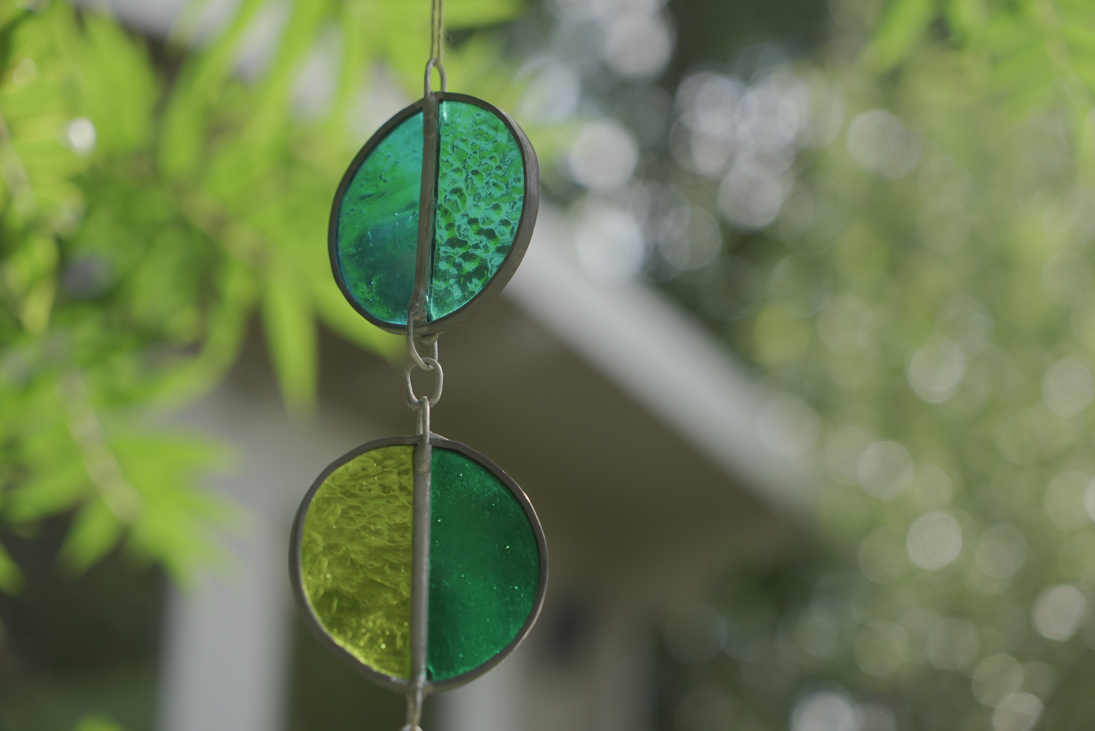 Halfcircle Suncatcher Blue/Green/Yellow/Orange