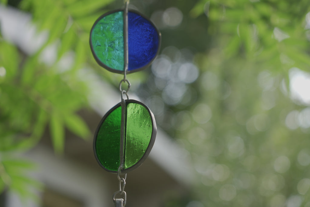 Halfcircle Suncatcher Blue/Green/Yellow/Red/B&W