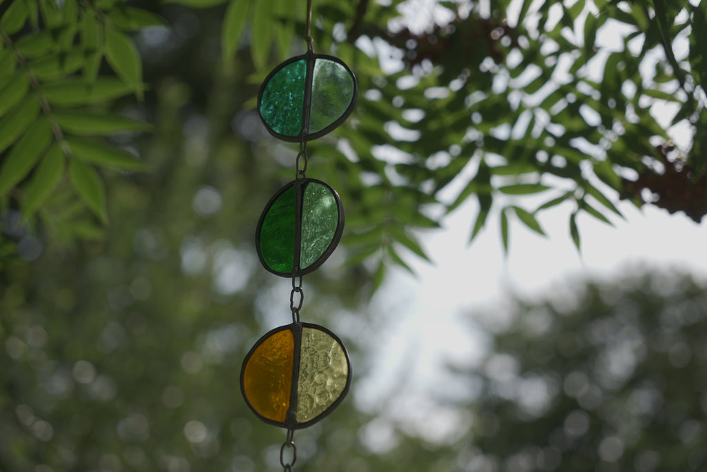Halfcircle Suncatcher Blue/Green/Yellow/Orange/B&W