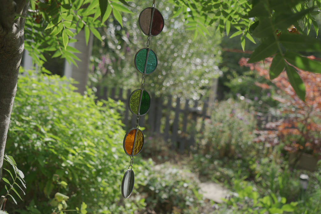 Halfcircle Suncatcher Purple/Blue/Green/Orange/B&W