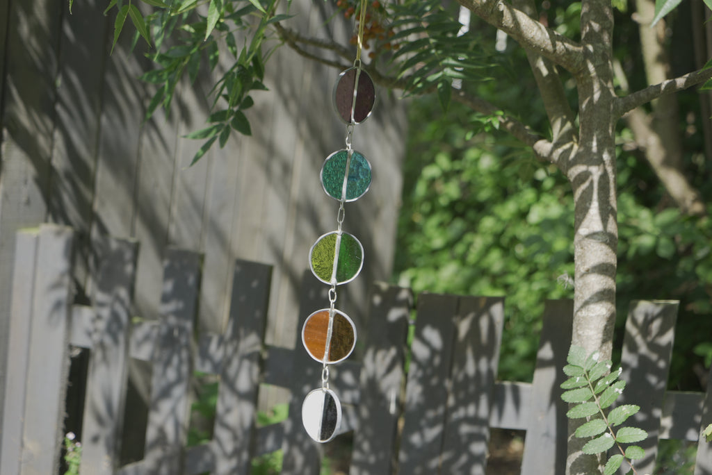 Halfcircle Suncatcher Purple/Blue/Green/Orange/B&W