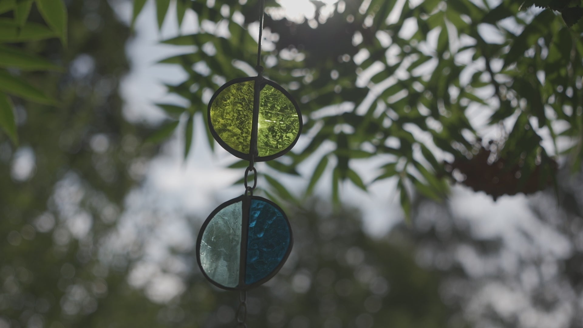 Halfcircle Suncatcher Blue/Green/Yellow/Orange/B&W